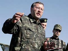 Министр обороны Украины А. Гриценко